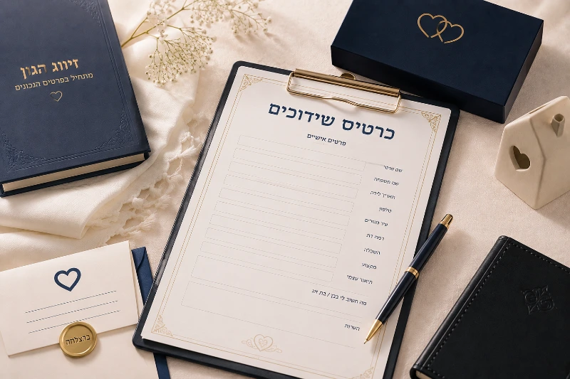 איך למלא כרטיס שידוכים